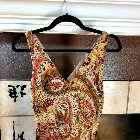 Stunning silk 1930s vintage inspired dress - Picture 5 of 5